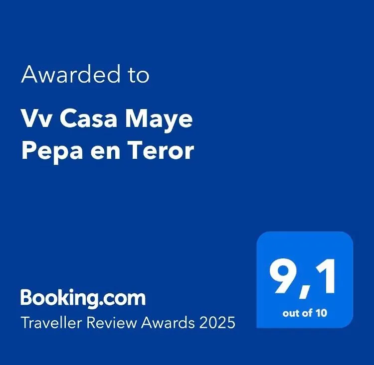 Vakantiehuis Vv Casa Maye Pepa En Teror Spanje
